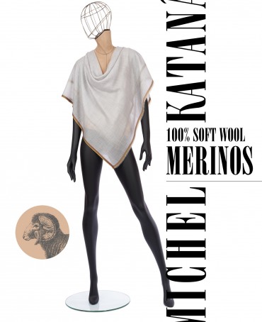 Платок Унисекс KV110-T.W70_W26/ARGENT